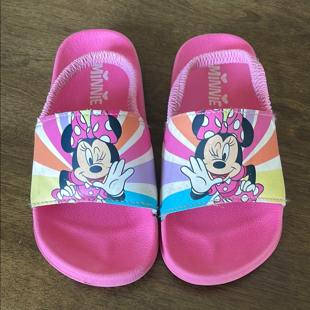 Disney Pink Minnie Mouse Sandals for Kids